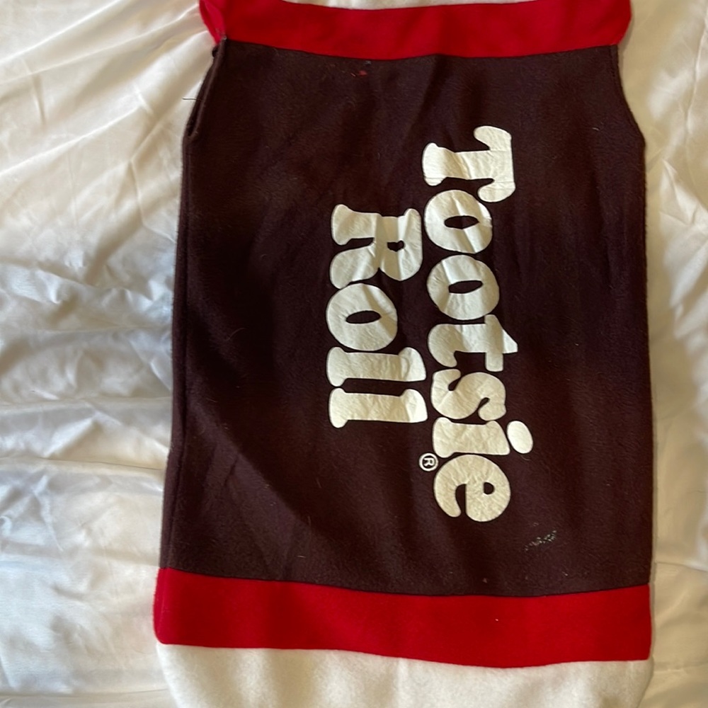 Toddler Halloween Tootsie Roll costume